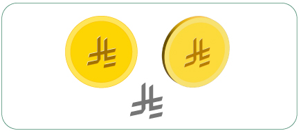 العملة السعودية الجديدة 3D فلات لأعمال الموشن