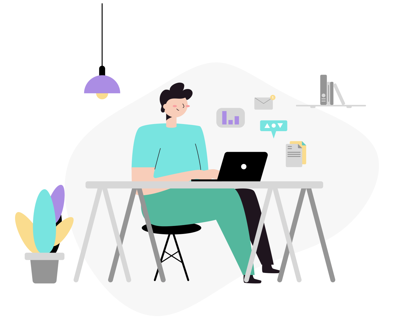 رسومات اللستريتور لبناء ستايل